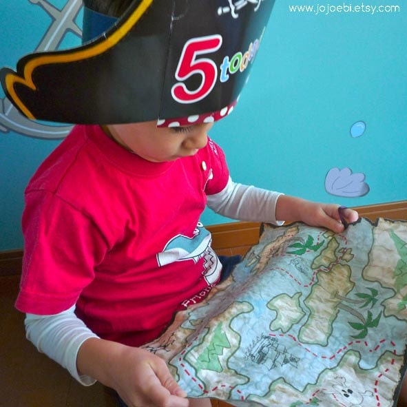 Cloth Treasure Map