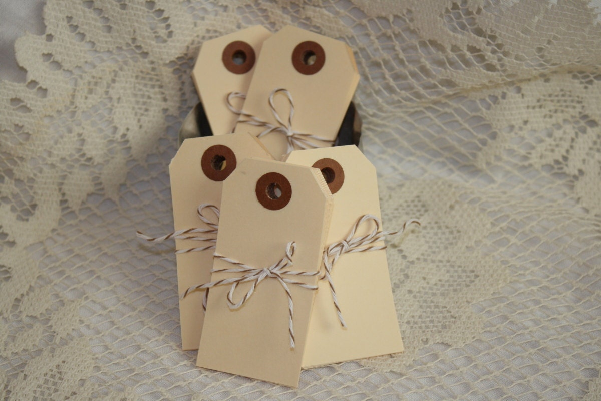 Manilla Shipping Tags - Medium - 10 pack