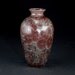 DISCOUNTED Red Crystalline Glaze on Porcelain Vase