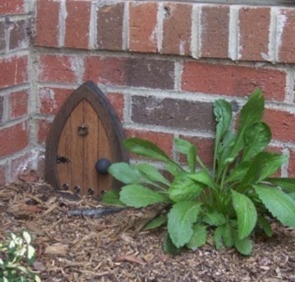 Gnome doors, Fairy Doors, Faerie Doors, Elf Doors, 9 inch.