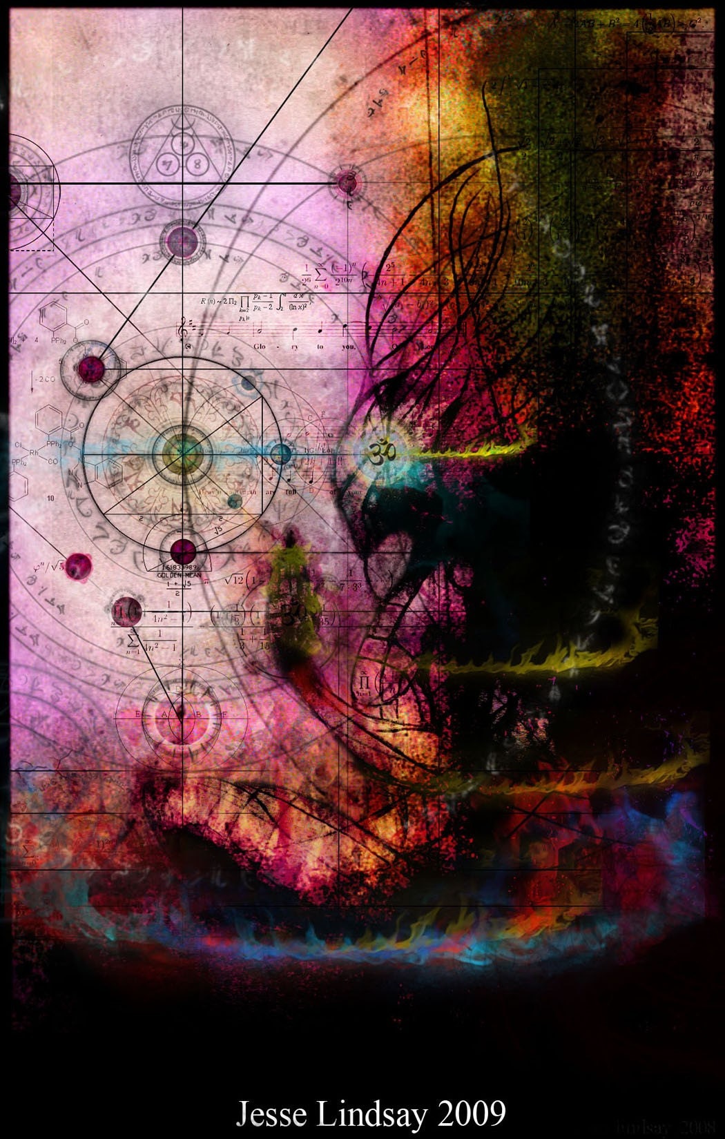 The Strangers art Tuning 11 x 17 Inch Print by Jesse Lindsay