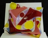 Red, Yellow and Pink Bowl