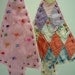 Vintage Quilt Christmas Tree Ornaments UpCycled