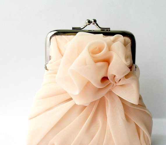 Champagne Rose Purse - Small