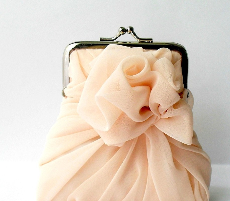 Champagne Rose Purse - Small