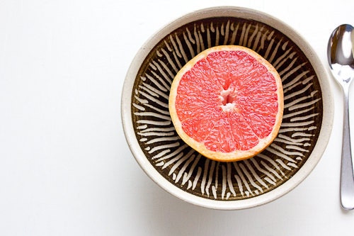 Striped Citrus Bowl