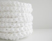 cotton crochet face scrubbies AND you can pick the colors
