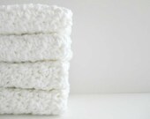 cotton crochet washcloth/bath scrubbies AND you can pick the colors