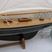 Vintage large sail boat Yacht Tall Ship Nautical Beach House home decor