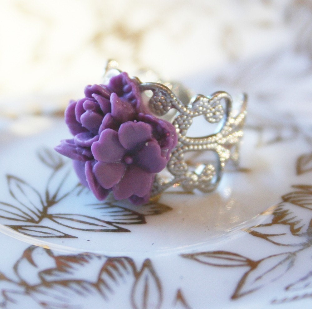 Flower Ring... "Clarity"