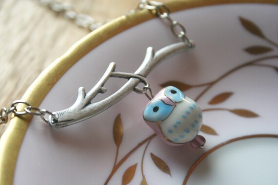 Semi Charmed Kinda Life in Pink and Blue, Necklace