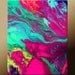 Abstract Art Print - 11x14 Matted Contemporary  Modern ART  by Destiny Womack - dWo - Beautiful Daydream