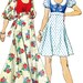 Vintage Sewing Pattern 1970s Simplicity 6267 Boho Maxi Dress, Mini Dress, Stretch Knit Bodice, Empire Waist, Puff Sleeves Size 8 Bust 31 1/2