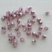 50 Metallic Lilac 4mm Faceted Rounds - Czech Glass Beads