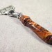 Razor Handle Mach 3 Australian Eucalyptus Burl Wood with Chrome Hardware Shaving Handle