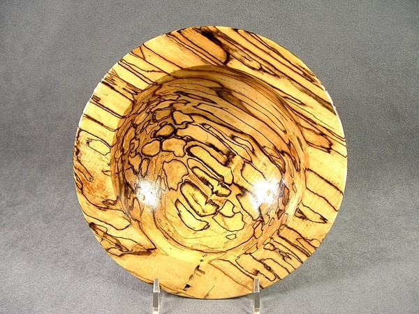 Spalted Maple Wood Wooden Bowl Handmade