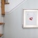 Antler drawing and flower photograph 4217