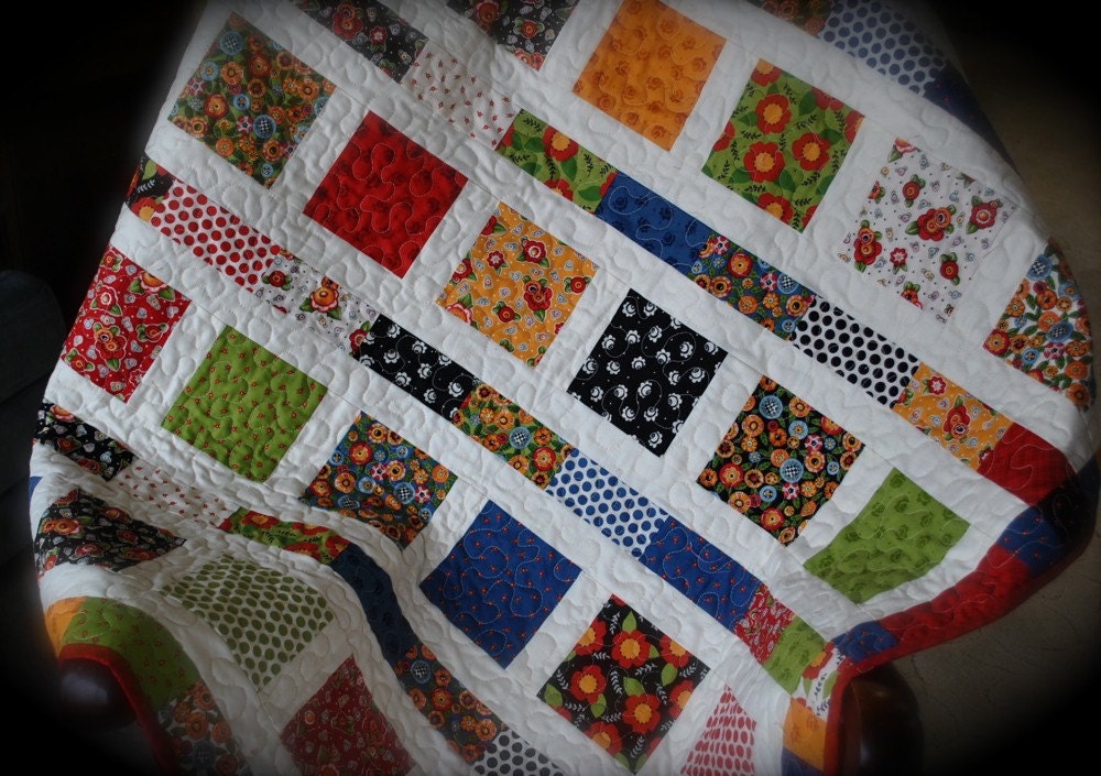 Mary Engelbreit Attitude Girls Baby or Toddler Quilt-Custom Made to Order