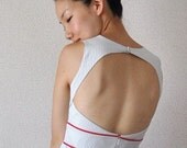 Nautical Back Cut Out Dress