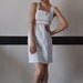 Nautical Back Cut Out Dress