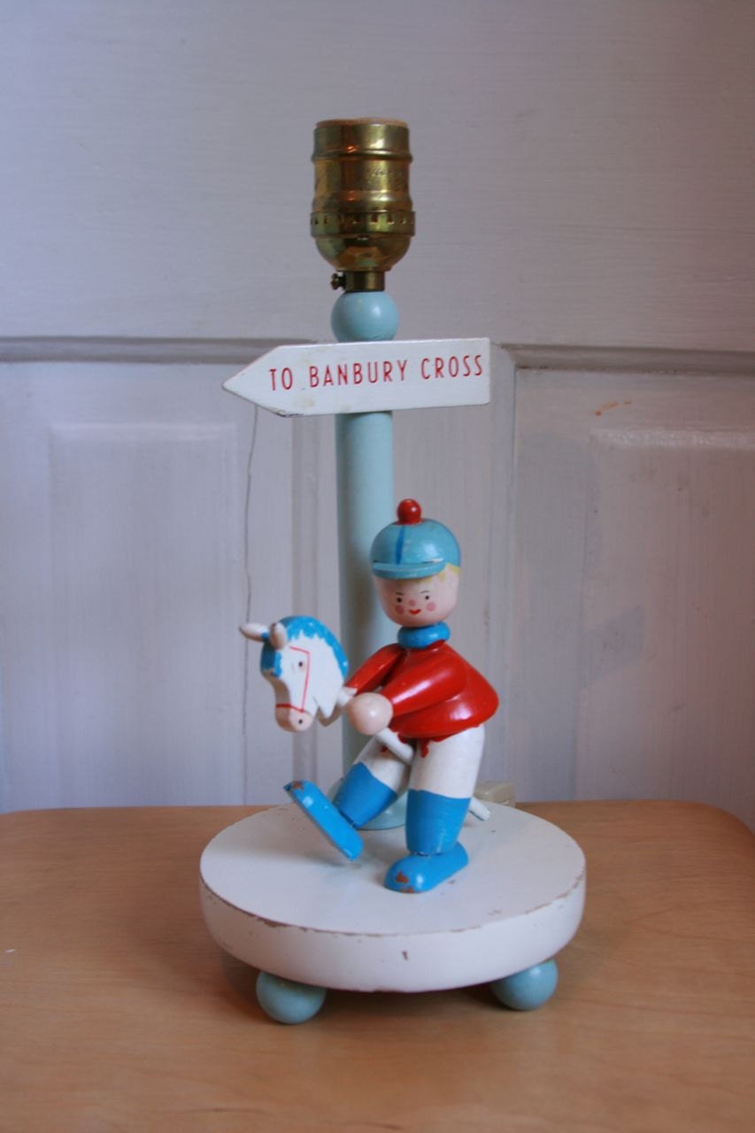 Vintage nursery lamp