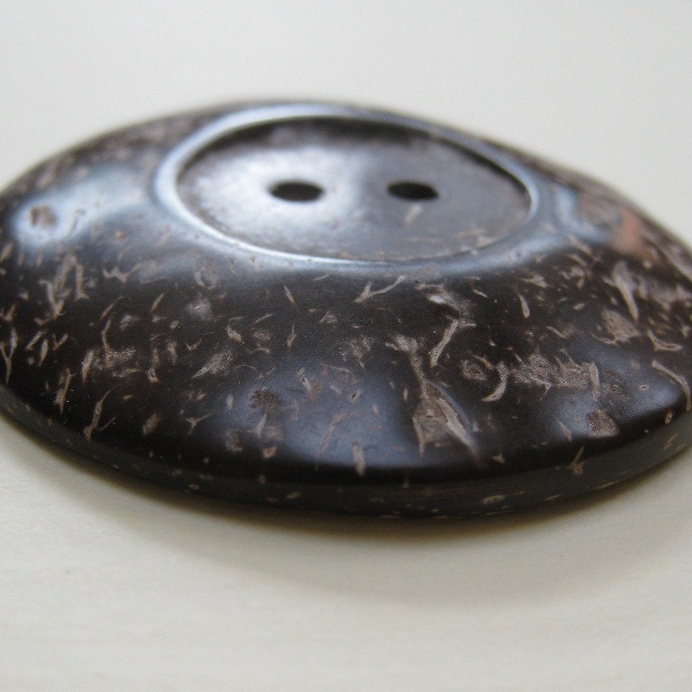 Large Natural Coconut Button