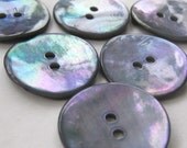 10 Medium Lilac Shell Buttons