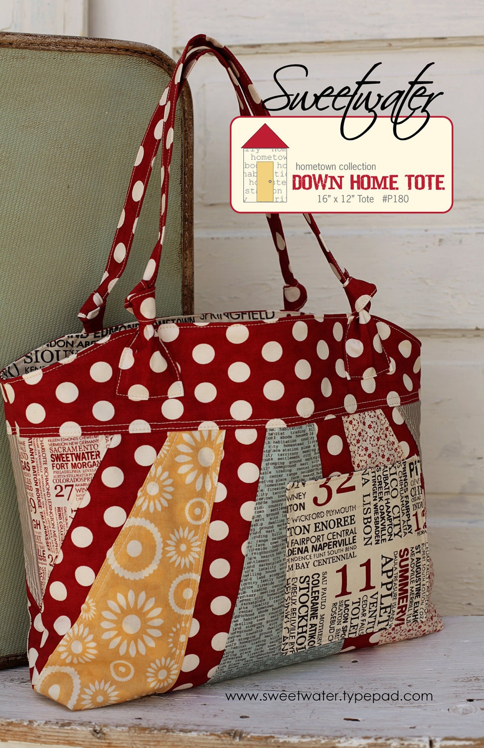 Down Home Tote - Download Pattern