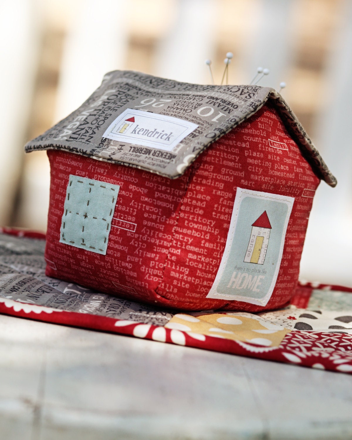 House Pincushion - Download Pattern