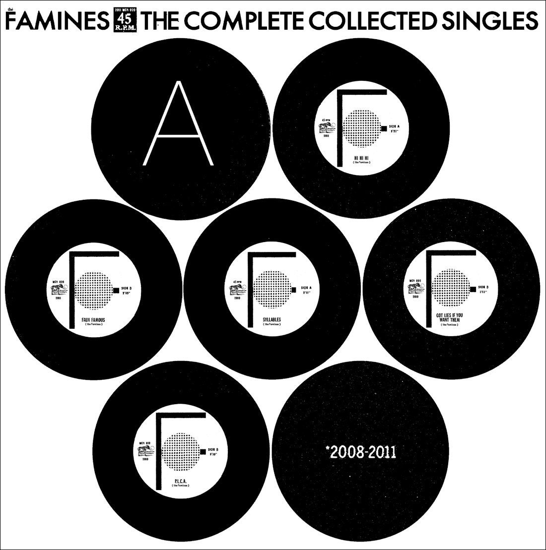 Complete Collected Singles 2008-2011 LP by the Famines