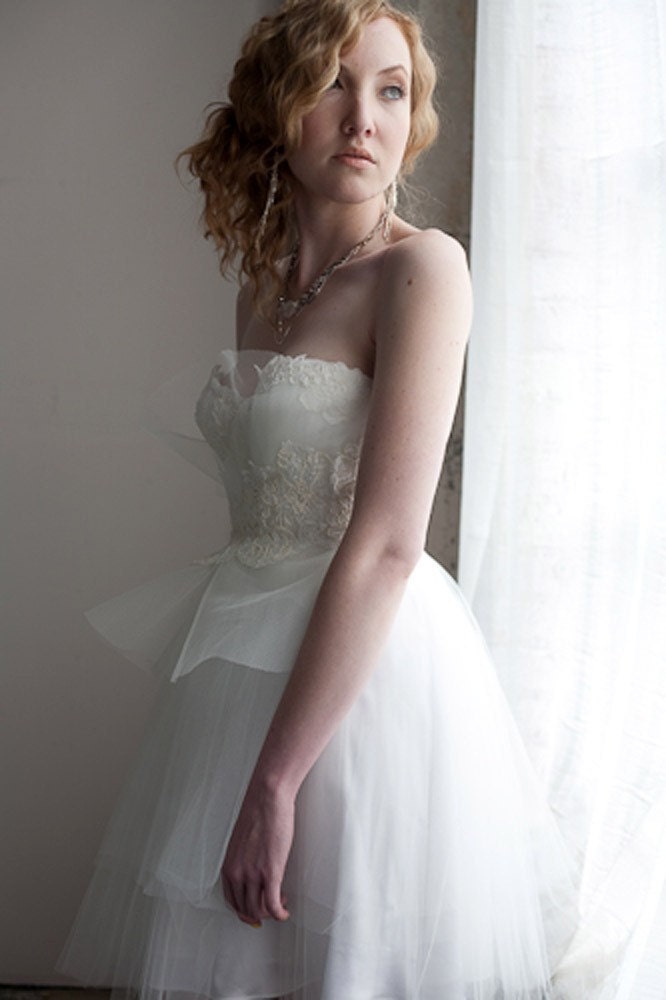 Queen for a Day Tulle Wedding Dress