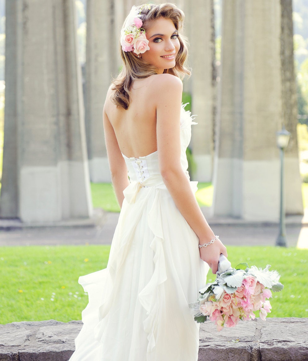 Silk Wedding Dress - The Princess Bride