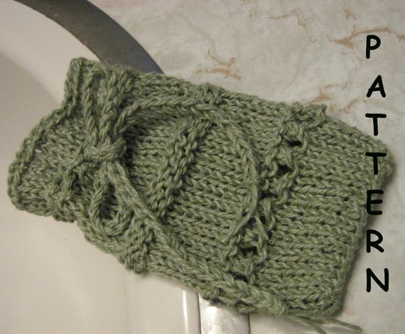 pdf Knitting Pattern Spa Soap Saver Sack by Arly on Etsy