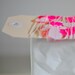 Tiny Hearts Stitched Paper Garland Bright Pink