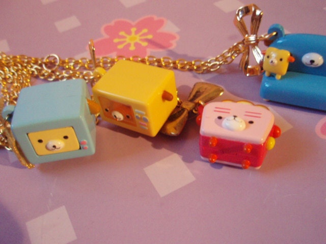 Wanroom Household Dog Bow Necklace (San-X) (Choose one)