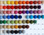 Carded wool batts, over 70 colors ,soft New Zealand sheep wool, ideal for needle and wet felting, any quantity