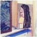 Original portrait painting- 'Betty-Mae, day dreamer'