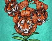 Tiger Lilies - 8x10 archival giclee print