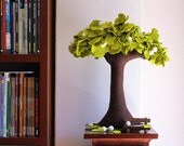 Ginkgo Biloba - Felt Tree. Home Decor.