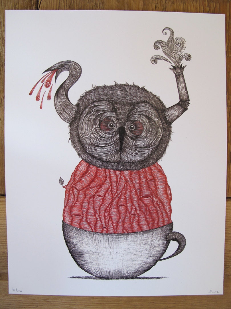 Colonel T. Peaberry LIMITED EDITION PRINT of 100