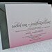 NEW Rachel Pink Ombre Wedding Invitation (Sample)