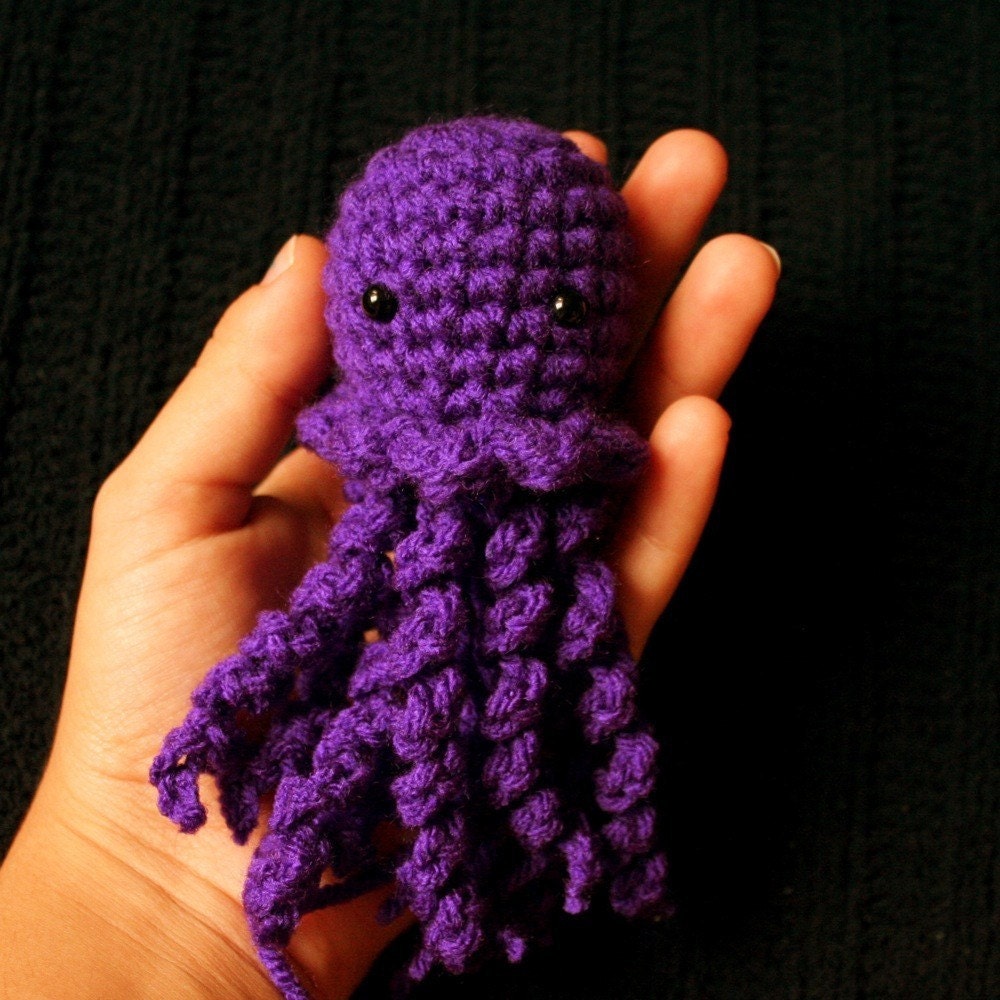 Purple Jellyfish Amigurumi