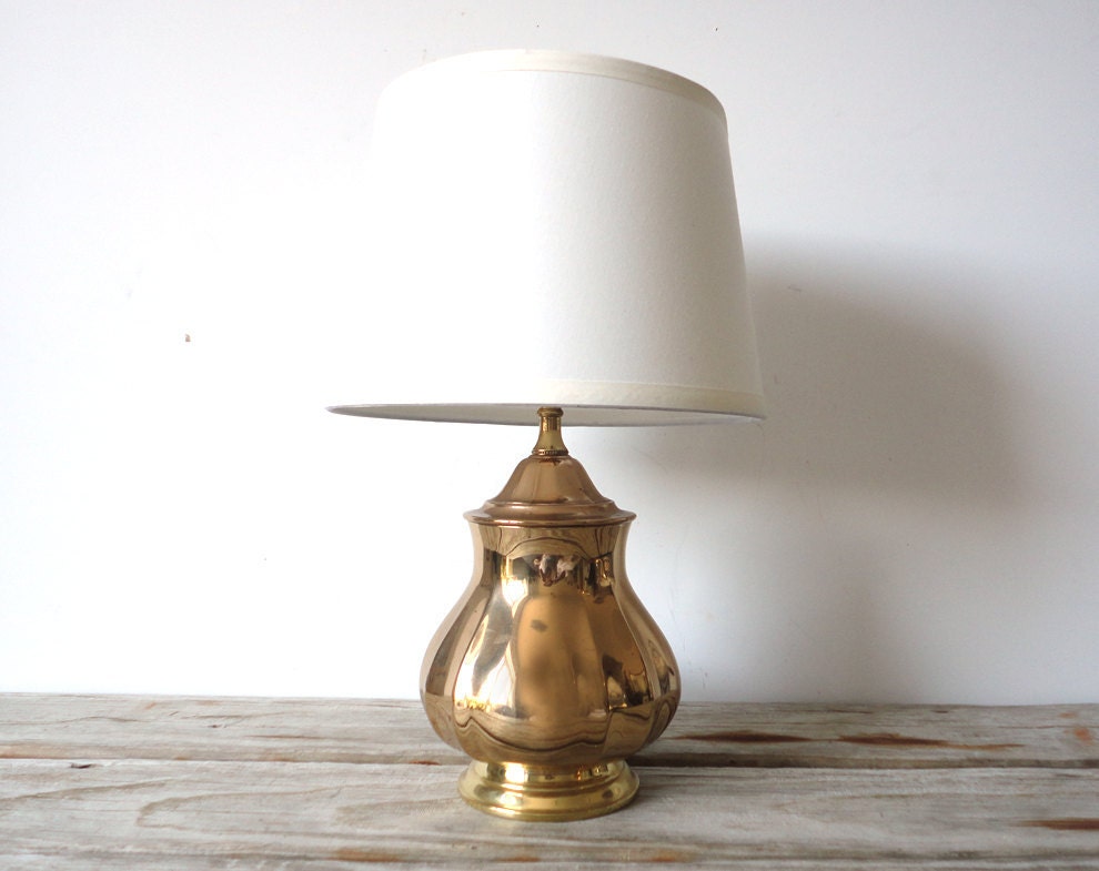 French Chic Gold Table Lamp