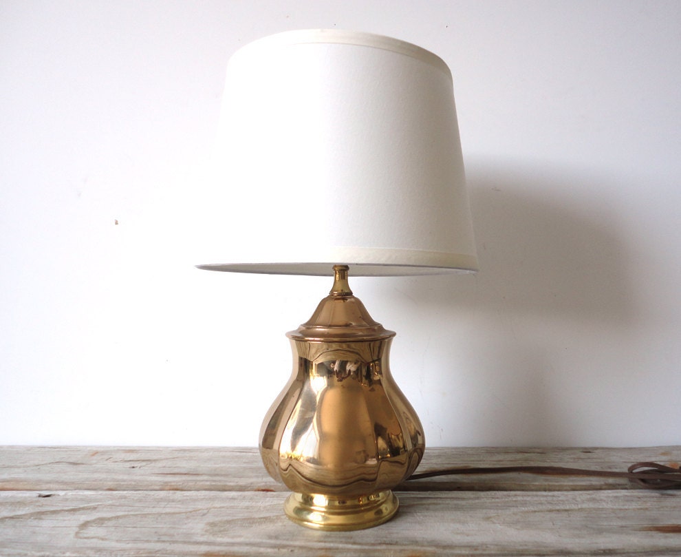 French Chic Gold Table Lamp