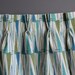 Set of Short Vintage Graphic Pattern Curtains
