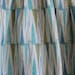 Set of Short Vintage Graphic Pattern Curtains