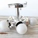 r e s e r v ed for 2 Sputnik Chrome Ceiling Light Fixture