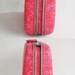 Samsonite Suitcase VINTAGE Hot Pink Orange Mottled Luggage Pick Your Poison