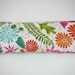 Eye Pillow with Removable Cover (100% Organic Flaxseed and Lavender Filler) - Colorful Flowers