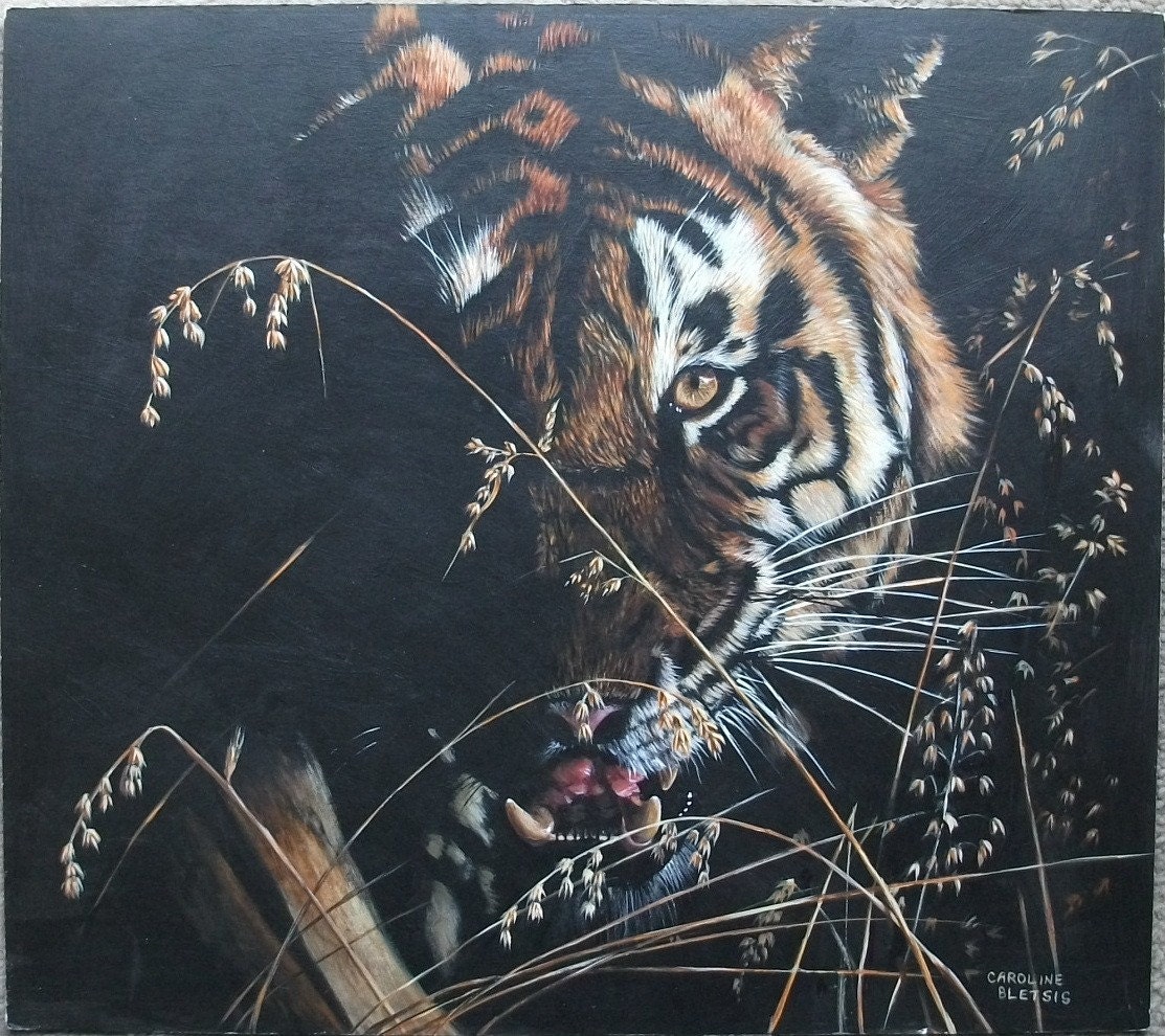 Original Painting - Hidden Danger